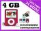 4GB Odtwarzacz MP4 MP3 radio dyktafon ładowark M33