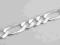 FIGARO BRANSOLETA SREBRO 23 CM SZEROKA 7 MM !!!