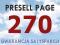 270 PRESELL PAGE / Pozycjonowanie / Precle / FVAT