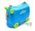 TRUNKI Jeżdząca WALIZKA Jeździk NIEBIESKA