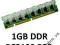 PAMIĘĆ RAM DDR 1GB 266MHz PC2100__GWARANCJA