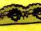 KORONKA STABILNA czarna wz. 5113  szer. 2,5 cm