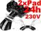 PS3 Ładowarka 2x Pad Speedlink 2,5h 230V LED-y