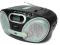 Radioodtwarzacz Boombox CD MP3 USB RADIO ZEGAREK