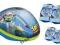 KASK + KOMPLET OCHRANIACZY Z MOTYWEM TOY STORY