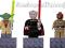 LEGO Star Wars figurka Yoda COUNT DOOKU Mace Windu