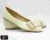 988-108 MELISKI LAKIEROWANE BALERINKI BEIGE r.39