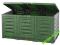 TS22 OGRODOWA SKRZYNIA NA KÓLKACH ROLKACH WODOODP