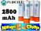 AKUMULATORKI FUJICELL 4X 2800mAh R6 AA ! WYPRZEDAZ