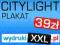 WYDRUK PLAKAT CITYLIGHT 120 X 180 CM + GRATIS w24h