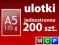 ulotki A5 200szt. 135g jednostronne ulotki A5 200szt. 135g jednostronne