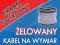 ŻELOWANY Kabel Antenowy NA WYMIAR /Miedź/RG-6/SAT
