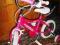 ROWER RÓŻOWY DLA DZIEWCZYNKI 12" super solidn