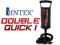 POMPKA TŁOKOWA DOUBLE QUICK I INTEX MATERAC 68612