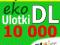 EKOulotki DL 10000 szt papier 90g offset