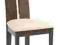 Krzesło drewniane tapicerowane salon CB-24 orzech