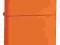 zapalniczka ZIPPO 231 ORANGE MATTE pomarańczowa