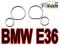BMW E36 WPINANE RAMKI NA ZEGARY CHROM E-36