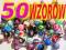 PIERCING KOLCZYKI DO PĘPKA  50 wzorów -UV-
