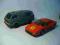 VW TRANSPORTER i FERRARI TESTAROSSA f. MATCHBOX