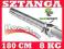 SZTANGA PROSTA RYFLOWANA 180 CM 25 MM + ZACISKI