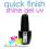 CK*Quick Finish 15ml Black Prince* Żel Extra Błysk