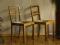 sygnowane, klasyczne, proste krzesła komplet 2szt.