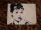 Audrey Hepburn - pop art - płótno - handmade Audrey Hepburn - pop art - płótno - handmade