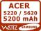 ACER - 5220 - 5320 - 5620 - 5200 mAh - 11,1v