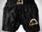 MANTO SPODENKI MUAY THAI LOGO CZARNE BLACK ## XL