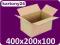 400x200x100 Karton Pudełko Kartony 0,84/szt. 40szt