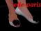 BALERINKI PUDROWE PEEP TOE MELISKI YU2 NUDE BEŻ 38