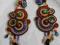 SUTASZ kolczyki ANASTASIA soutache