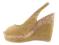 ROYAL_SHOP DOSKONAŁY KOTURNY ZH332 CAMEL R37