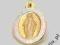 CUDOWNY MEDALIK ZŁOTY CHRZEST KOMUNIA ŚLUB PREZENT