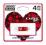 GOODRAM Pen Drive 4 GB USB CUBE RED HEART (Czerwon