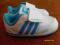 Adidas dla niemowlaka  niebieskie rozmiar 17