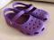 CROCS fioletowe MARY JANE jak NOWE 22 cm 33/34