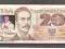 20zł z 1982r z nadrukiem Jana Pawła II