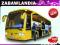 DICKIE ŻÓŁTY AUTOBUS TURYSTYCZNY EURO TRAVELLER