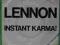 JOHN LENNON/YOKO ONO Instant Karma!