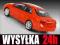 TOYOTA COROLLA 1:43 CZERWONA MODEL NA LICENCJI