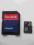 SANDISK MICRO SDHC 8GB + ADAPTER SD NOWA WY GRATIS