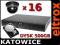 ZESTAW MONITORING 16 KAMER HDD REJESTRATOR Z314