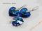 PS Swarovski Serca 14mm komplet~7 kolorków PW048