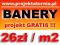 BANER REKLAMOWY 1m2 WYSOKA JAKOŚĆ -PROJEKT GRATIS-