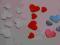 scrapki serca 1 - 1,5cm