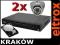 ZESTAW REJESTRATOR 2 KAMERY AKCESORIA CCTV Z210