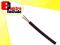 Kabel telefoniczny 2C czarny100 m