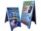STOJAK, POTYKACZ Z REKLAMĄ!!  750x1200mm! BLACHA!